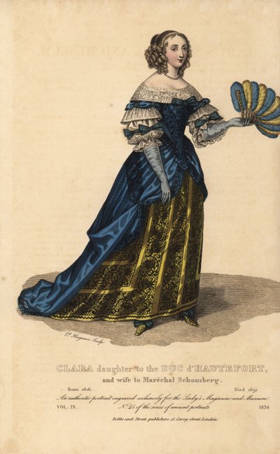 Clara de Hautefort, Daughter of Duc d